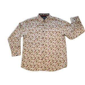 Silver Stone Collection XXXL Modern Fit Paisley Pattern